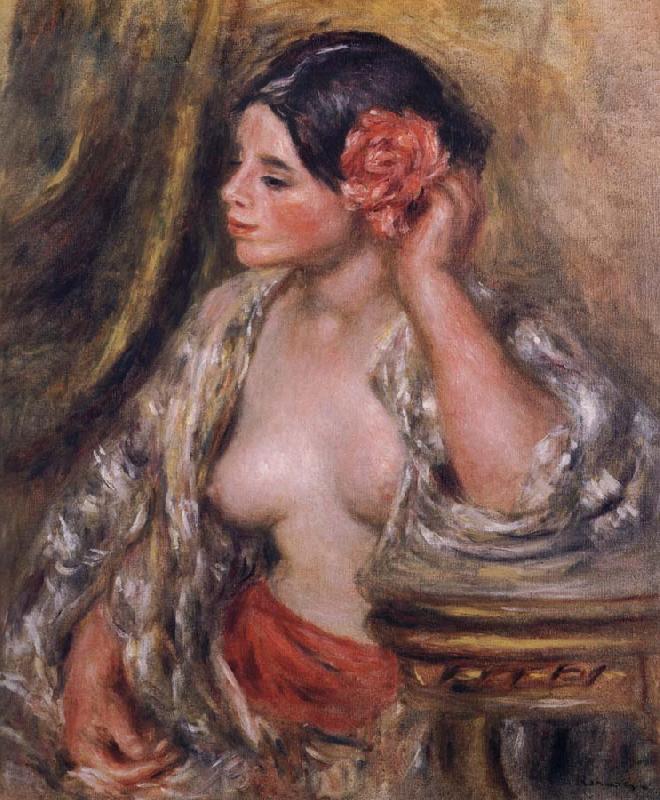 Pierre-Auguste Renoir Gabrielle a Sa Coiffure